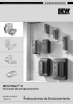 MOVITRAC® B, Panel de control / Manual de instrucciones / 2007-02