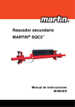 Operator Manual Martin® SQC2S™ Cleaner