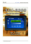 SCI-3000 - Manual de Instrucciones