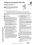 312832G SG2, SG3 Spray Gun Instructions-Parts