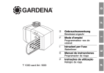 OM, Gardena, Programador de riego, Art 01830-20, 2006-03