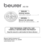 Activity sensor Sensor de actividad