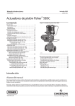 Actuadores de pistón Fisher 585C