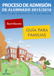 Guía para familias de Bachillerato