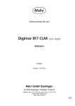 Digimar 817 CLM Quick Height