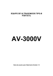 ecógrafo av 3000