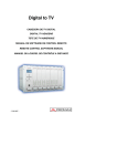 Software de control PC: Manual de instrucciones trilingüe
