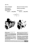 326 745 Notice d`emploi Distributeurs pneumatiques Type