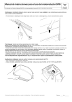 Manual de instrucciones para el uso del motorreductor SPIN