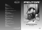 Manual Peltor pdf | 0.96 KB Descargar