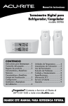 Termómetro Digital para Refrigerador/Congelador