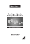 Blom-Singer® Adjustable Bi-Flanged Fistula Prosthesis