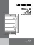 Manual de uso y cuidado