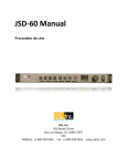 JSD-60_Esp User Manual 130614 REVISED
