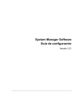 System Manager Software Guía de configuración