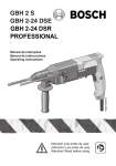 GBH 2-24 DSR - Ferramentas Bosch