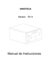 Manual de instrucciones