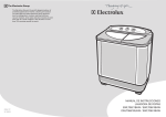 MANUAL DE INSTRUCCIONES LAVADORA DE ROPAS