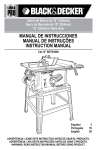 MANUAL DE INSTRUCCIONES MANUAL DE