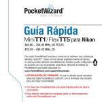 Guía Rápida - PocketWizard