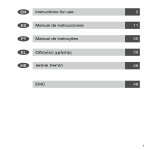 EN ES PT EL HE Instructions for use 2 Manual de instrucciones 11
