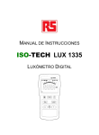 ISO-TECH LUX 1335