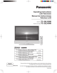 Operating Instructions LCD Television Manual de instrucciones