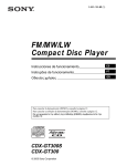 CDX-GT300 - Sony Europe