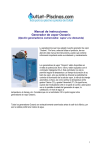 Manual de instrucciones Generador de vapor