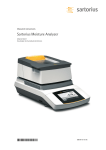 Sartorius Moisture Analyzer