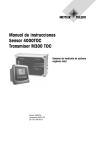 Manual de instrucciones Sensor 4000TOC Transmisor M300 TOC