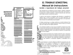 Manual de Trabajos Semestrales 2014-1