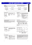Guía de operación 3298