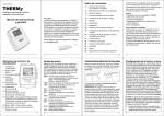 Manual de instrucciones y garantía