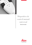 Dispositivo de control manual universal