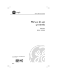 Manual de uso e instalación Especificaciones técnicas y