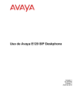 Guía de Uso E129 SIP Deskphone