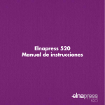 Elnapress 520 Manual de instrucciones