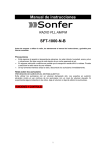 Manual de instrucciones SFT-1000-N-B