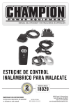 estUCHe De Control inalÁMBriCo Para MalaCate