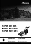 GRASS 855 ZSG GRASS 1055 ZSG GRASS 1255 ZSG