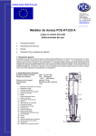 Medidor de dureza PCE-HT-225 A