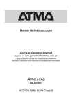 Manual AL4010E