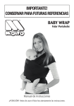 baby wrap importante! conservar para futuras referencias