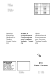 Washer - Extractors Notice d`Instructions de Fonctionnement pour