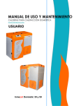 Descargar manual de usuario - Domestic 50 Kw