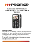 MANUAL DE INSTRUCCIONES TELÉFONO CELULAR