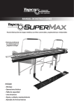 Manual en PDF de SUPERMAX