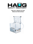 Pack-Vac™ Detector de Fuga Manual de Instrucciones