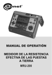 Manual de operación